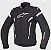 JAQUETA ALPINESTARS STELLA T-GP PLUS R V2 PRETO BRANCO L.EAN :8021506626046 - Imagem 1