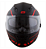 CAPACETE NORISK FF302 TARGET MATTE RED/BLACK 60/L - Imagem 2
