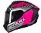 CAPACETE AXXIS DRAKEN Z96 MATT BLACK/PINK/GREY 56/S - Imagem 1