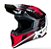 CAPACETE ASW CORE RUSH VERMELHO/BRANCO 56 - Imagem 4