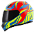 CAPACETE NORISK FF391 CUTTING LT BLU/HV YLW/RED 58/M - Imagem 1