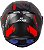 CAPACETE AXXIS EAGLE DIAGON MATT BLACK/GREY/RED 58/M - Imagem 3