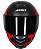 CAPACETE AXXIS EAGLE DIAGON MATT BLACK/GREY/RED 58/M - Imagem 4