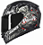 CAPACETE AXXIS EAGLE BULL CYBER MATT BLACK/GREY 58/M - Imagem 1