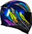 CAPACETE AXXIS EAGLE DREAMS GLOSS BLUE/GREY 58/M - Imagem 3