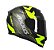 CAPACETE AXXIS EAGLE DIAGON MATT BLACK/YELLOW 62/XL - Imagem 2