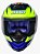 CAPACETE AXXIS EAGLE SPEED GLOSS BLUE/YELLOW 60/L - Imagem 2