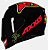 CAPACETE AXXIS EAGLE MG16 CELEBRITY EDITION BY MARIANNY GLOSS BLACK/RED 58/M - Imagem 1