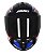 CAPACETE AXXIS DRAKEN UK GLOSS BLACK/RED/BLUE 62/XL - Imagem 6