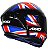 CAPACETE AXXIS DRAKEN UK GLOSS BLACK/RED/BLUE 62/XL - Imagem 4