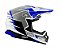 CAPACETE MATTOS RACING MX PRO STRIKE AZUL 58 - Imagem 1