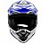 CAPACETE MATTOS RACING MX PRO STRIKE AZUL 58 - Imagem 2