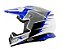 CAPACETE MATTOS RACING MX PRO STRIKE AZUL 58 - Imagem 3