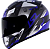 CAPACETE LS2 RAPID FF353 GROW BLK/SIL/BLUE 58/M - Imagem 1