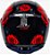CAPACETE AXXIS EAGLE EVO GLOSS BLACK/RED 62/XL - Imagem 4