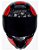 CAPACETE AXXIS EAGLE EVO GLOSS BLACK/RED 62/XL - Imagem 3