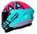 CAPACETE AXXIS DRAKEN DEKERS MATT TIFANY/PINK 58/M - Imagem 2