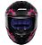 CAPACETE AXXIS DRAKEN BUTTERFLY MATT BLACK/PINK 56/S - Imagem 5