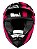 CAPACETE TORK CROSS INFANTIL JETT FACTORY EDITION NEON PINK - Imagem 3