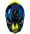 CAPACETE ASW CORE RUSH AZUL AMARELO 56 EAN :1010124110546 - Imagem 3