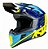 CAPACETE ASW CORE RUSH AZUL AMARELO 56 EAN :1010124110546 - Imagem 1