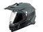 CAPACETE MATTOS RACING TTR 2 PRETO/CINZA 56 - Imagem 1