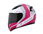 CAPACETE LS2 RAPID FF353 CANDIE WHT/SIL/CHERRY 56/S - Imagem 1