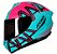 CAPACETE AXXIS DRAKEN DEKERS MATT TIFANY/PINK 56/S - Imagem 1