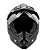 CAPACETE MATTOS RACING TTR 2 PRETO LISO 58 - Imagem 2