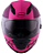 CAPACETE NORISK FF302 MANTY PURPLE/PINK 56/S - Imagem 2