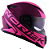 CAPACETE NORISK FF302 MANTY PURPLE/PINK 56/S - Imagem 3