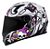 CAPACETE LS2 FF358 PIGMENT WHT/BLACK 54/XS - Imagem 1