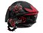 CAPACETE TORK NEW LIBERTY THREE FLOWERS VM/PT FOSCO 58 - Imagem 2