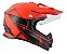 CAPACETE MATTOS RACING TTR 2 VERMELHO/PRETO 60 - Imagem 2