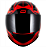 CAPACETE NORISK FF391 CUTTING WHT/BLK/RED/SILVER 58/M - Imagem 3