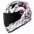 CAPACETE LS2 FF358 CRAZY CLOWN WHITE 60/L - Imagem 2