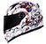 CAPACETE LS2 FF358 CRAZY CLOWN WHITE 60/L - Imagem 1