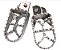 PEDALEIRA CRF 230/250F/150/TORNADO/XR 200/XRE 300/LANDER/DT 200 - Imagem 1