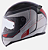 CAPACETE LS2 RAPID FF353 SLIDE BLK/SIL/RED 62/XL - Imagem 1