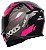 CAPACETE AXXIS EAGLE DIAGON GLOSS BLACK/PINK 56/S - Imagem 2
