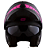 CAPACETE NORISK FF345 ROUTE MOTION MATTE BLK/PINK 58/M - Imagem 3