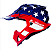 CAPACETE LS2 MX700 SUBVERTER EVO KROME GLORY RED/BLUE/WHITE 58/M - Imagem 1