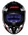 CAPACETE AXXIS DRAKEN 26 DA NORTE NEW GLOSS BLACK/RED 60/L - Imagem 5