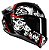 CAPACETE AXXIS DRAKEN 26 DA NORTE NEW GLOSS BLACK/RED 60/L - Imagem 4