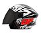 CAPACETE TORK NEW LIBERTY THREE GP 88 FOSCO/PRETO 58 - Imagem 1