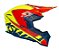 CAPACETE ASW FUSION 2.0 BLADE AMARELO FLUO VERMELHO AZUL 62  EAN  7908377104709 - Imagem 2