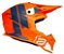 CAPACETE ASW FUSION 2.0 SEECKER LARANJA AZUL BRANCO 58  EAN  7908377105164 - Imagem 2