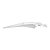 PARALAMA TRASEIRO CRF 230 15 BRANCO R1DE - Imagem 2
