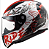 CAPACETE LS2 RAPID FF353 NAUGHTY WHT/RED 58/M - Imagem 1