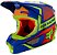 CAPACETE FOX V1 MX OKTIV BLU L - Imagem 1